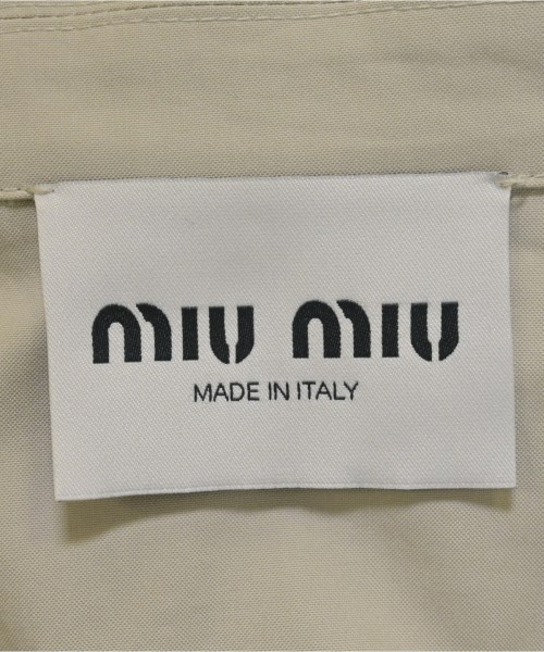 Miu Miu（ミュウミュウ）ワンピース ベージュ サイズ:36(XS位) レディース/2200687078066
