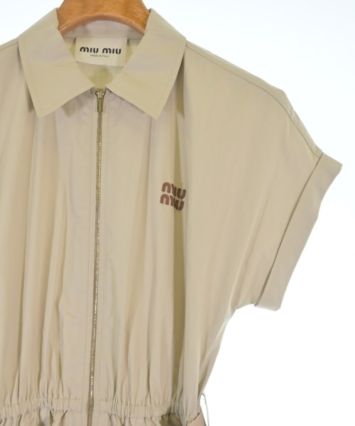 Miu Miu（ミュウミュウ）ワンピース ベージュ サイズ:36(XS位) レディース/2200687078066