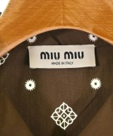 Miu Miu（ミュウミュウ）カジュアルシャツ 茶 サイズ:36(XS位) レディース/2200687078103