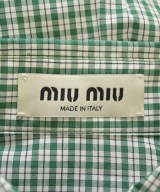 Miu Miu（ミュウミュウ）カジュアルシャツ 緑 サイズ:36(XS位) レディース/2200687078110