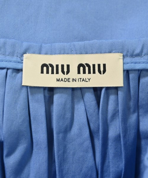 Miu Miu（ミュウミュウ）ひざ丈スカート 青 サイズ:36(XS位) レディース/2200687078134