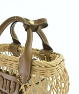 Miu Miu（ミュウミュウ）ハンドバッグ ベージュ サイズ:- レディース/2200687078172