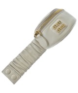 Miu Miu（ミュウミュウ）ブレスレット・バングル 白 サイズ:- レディース/2200692445051