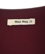 Miu Miu（ミュウミュウ）ワンピース 紫 サイズ:38(S位) レディース/2200692591048