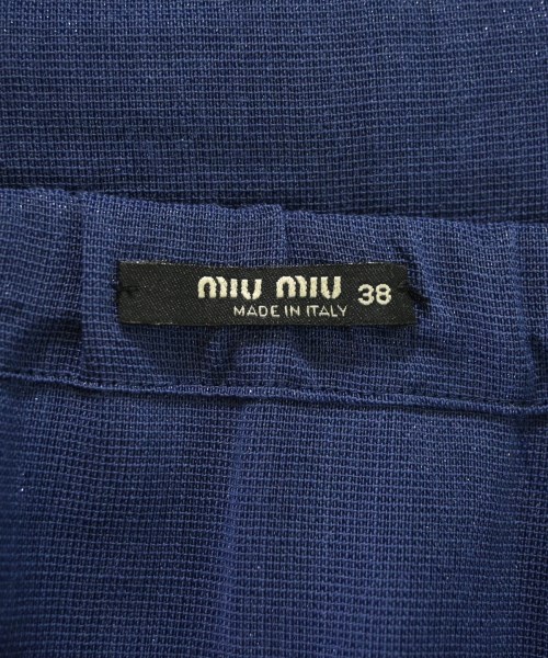 Miu Miu（ミュウミュウ）ミニスカート 青 サイズ:38(S位) レディース/2200692838068