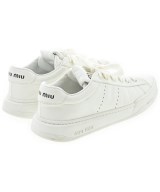Miu Miu（ミュウミュウ）スニーカー 白 サイズ:EU37 1/2(24cm位) レディース/2200693211037