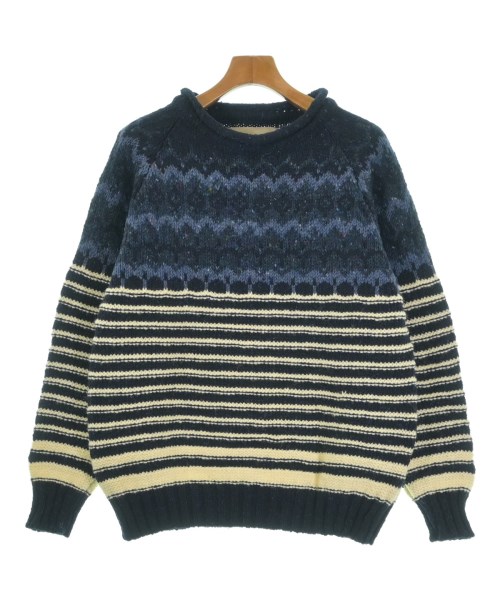 Casely-Hayford（ケイスリー　ヘイフォード）ニット・セーター 紺 サイズ:S メンズ/2200526887217
