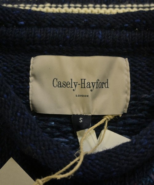 Casely-Hayford（ケイスリー　ヘイフォード）ニット・セーター 紺 サイズ:S メンズ/2200526887217