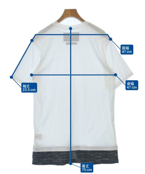 Casely-Hayford（ケイスリー　ヘイフォード）Tシャツ・カットソー 白 サイズ:M メンズ/2200700743063