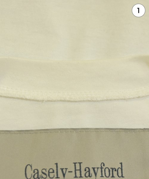 Casely-Hayford（ケイスリー　ヘイフォード）Tシャツ・カットソー 白 サイズ:M メンズ/2200700743063