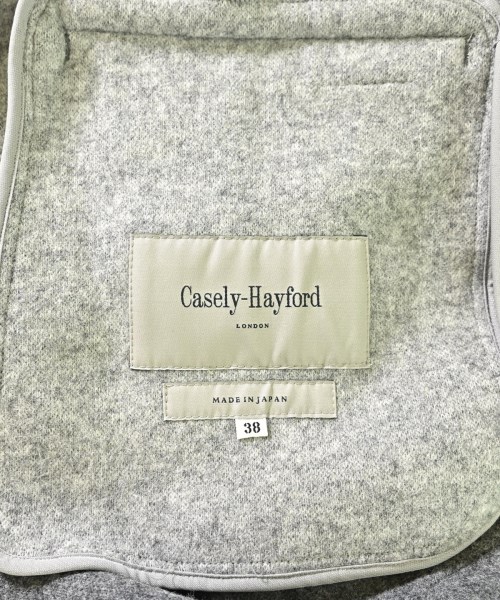 Casely-Hayford（ケイスリー　ヘイフォード）チェスターコート グレー サイズ:38(L位) メンズ/2200699474054