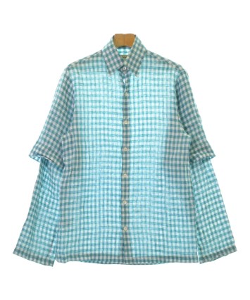 CAMISAS MANOLO（カミサスマノロ）カジュアルシャツ 青 サイズ:44(S位