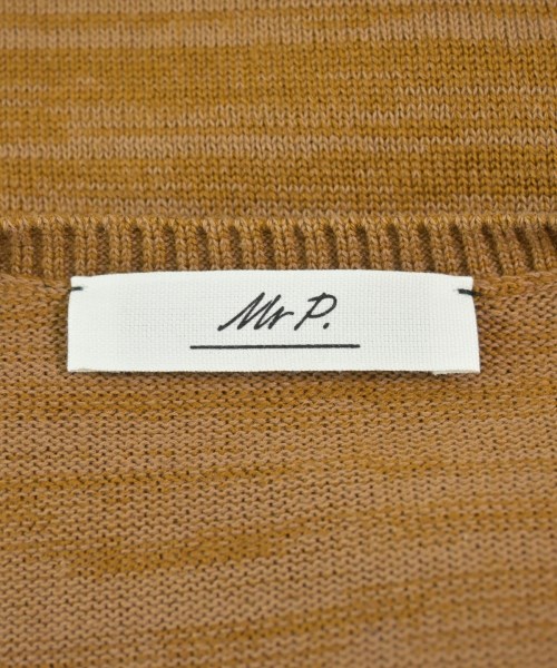 Mr P（ミスターピー）ニット・セーター 茶 サイズ:M メンズ/2200624462101