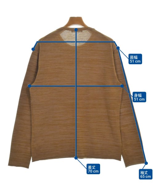 Mr P（ミスターピー）ニット・セーター 茶 サイズ:M メンズ/2200624462101