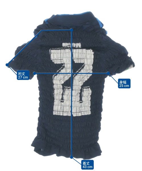 -（ソノタ）Tシャツ・カットソー 紺 サイズ:XS レディース/2200626204174