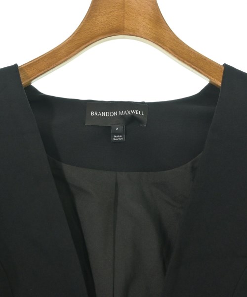 -（ソノタ）ノーカラージャケット 黒 サイズ:2(M位) レディース/2200616954140