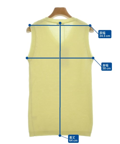 -（ソノタ）ベスト 緑 サイズ:S レディース/2200618873067