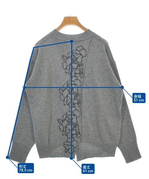 -（ソノタ）ニット・セーター グレー サイズ:40(M位) レディース/2200649963041