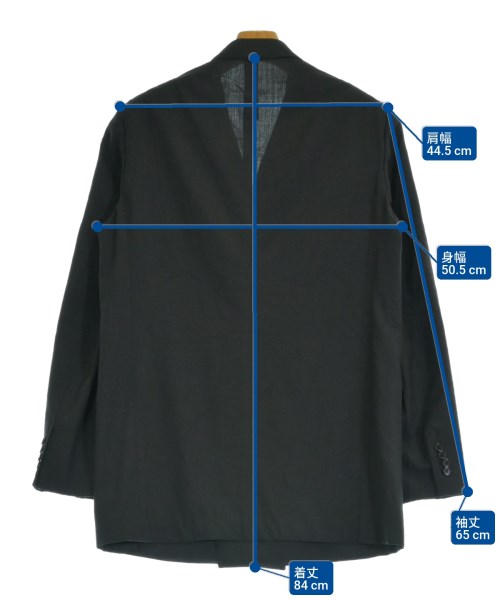 AMC（エーエムシー）カジュアルジャケット 黒 サイズ:46(M位) メンズ/2200649533015