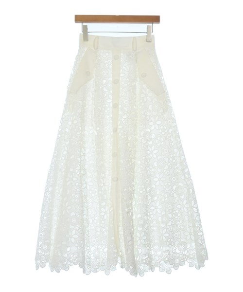 CO|TE(コート)ロング・マキシ丈スカート 白 サイズ:38(S位)/2200648414117