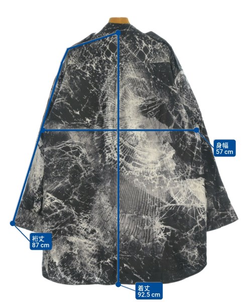 ALEXANDER MCQUEEN（アレキサンダーマックイーン）カジュアルシャツ 黒 サイズ:42(M位) レディース/2200663724024