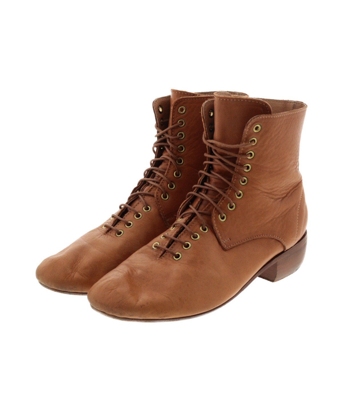 Y's ワイズ ブーツ 4(24cm位) 茶 Y's ワイズ ブーツ 4(24cm位) 茶