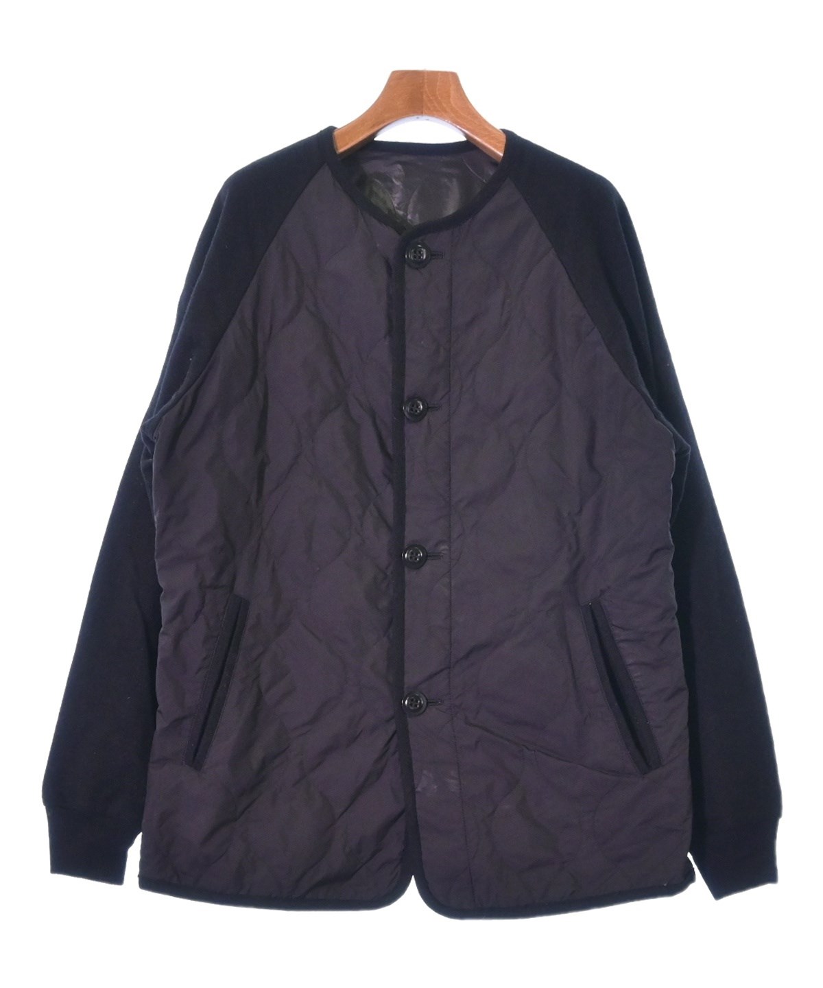 Y’s ワイズ ミリタリーブルゾン レディース 【古着】【中古】 Y's（ワイズ）ミリタリーブルゾン 黒 サイズ:1(XS位) レディース