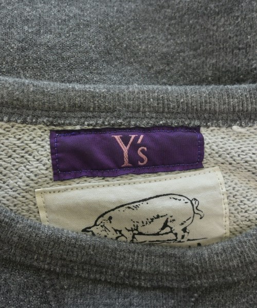 Y's（ワイズ）スウェット グレー サイズ:2(S位) レディース/2200633437053