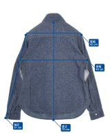 Y's（ワイズ）カジュアルシャツ 青 サイズ:2(S位) レディース/2200634692055