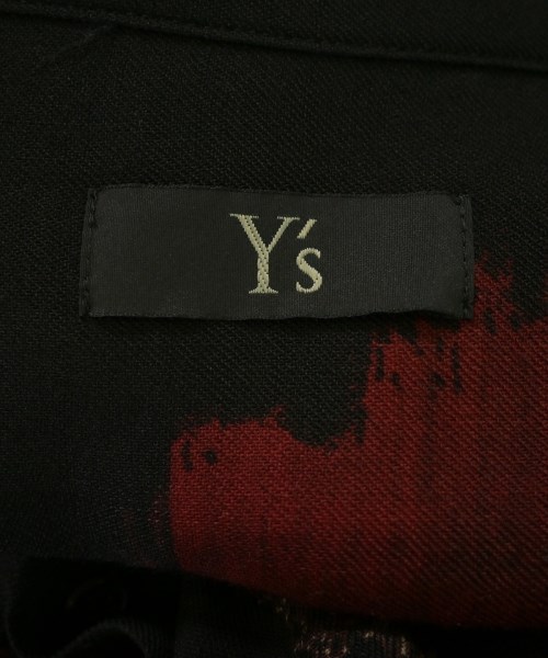 Y's（ワイズ）シャツワンピース 黒 サイズ:2(S位) レディース/2200634692079