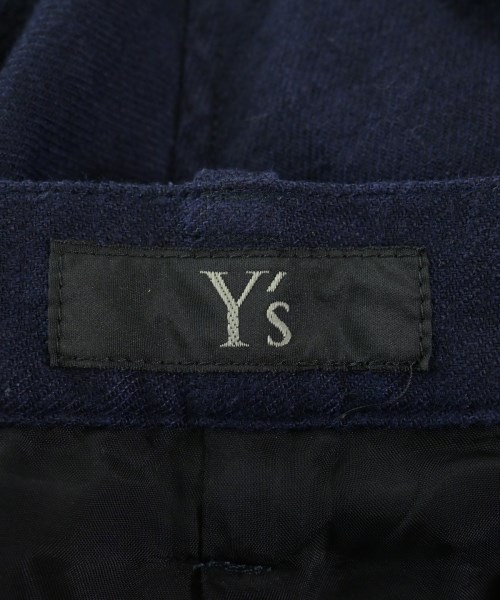Y's（ワイズ）クロップドパンツ 紺 サイズ:1(XS位) レディース/2200616684061