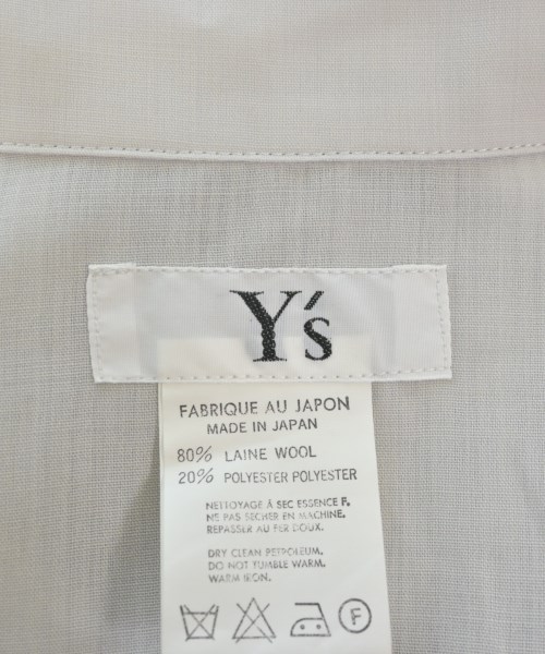 Y's（ワイズ）カジュアルシャツ グレー サイズ:F レディース/2200635676108