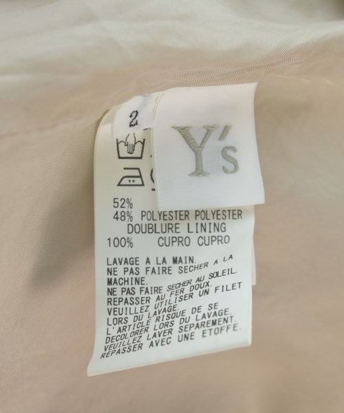 Y's（ワイズ）その他 ベージュ サイズ:2(S位) レディース/2200635676115