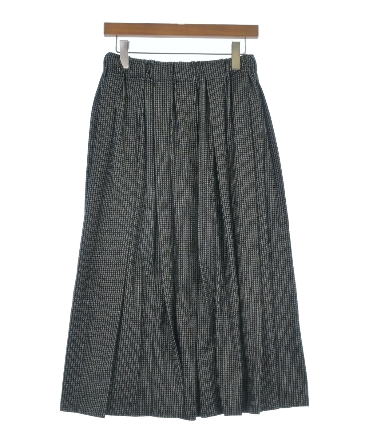 Y's（ワイズ）ロング・マキシ丈スカート 黒 サイズ:2(S位) レディース