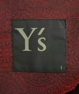 Y's（ワイズ）テーラードジャケット 赤 サイズ:1(XS位) レディース/2200619591199