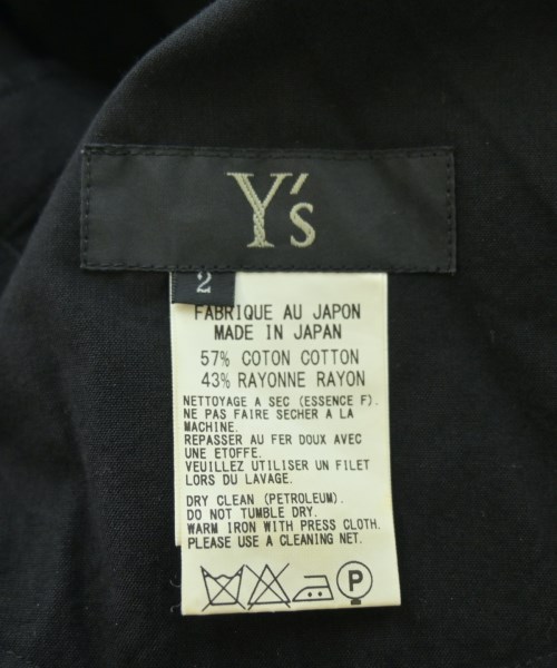 Y's（ワイズ）ひざ丈スカート 黒 サイズ:2(S位) レディース/2200619591243