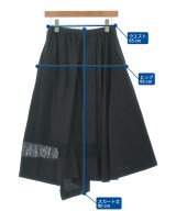 Y's（ワイズ）ひざ丈スカート 黒 サイズ:2(S位) レディース/2200619591243