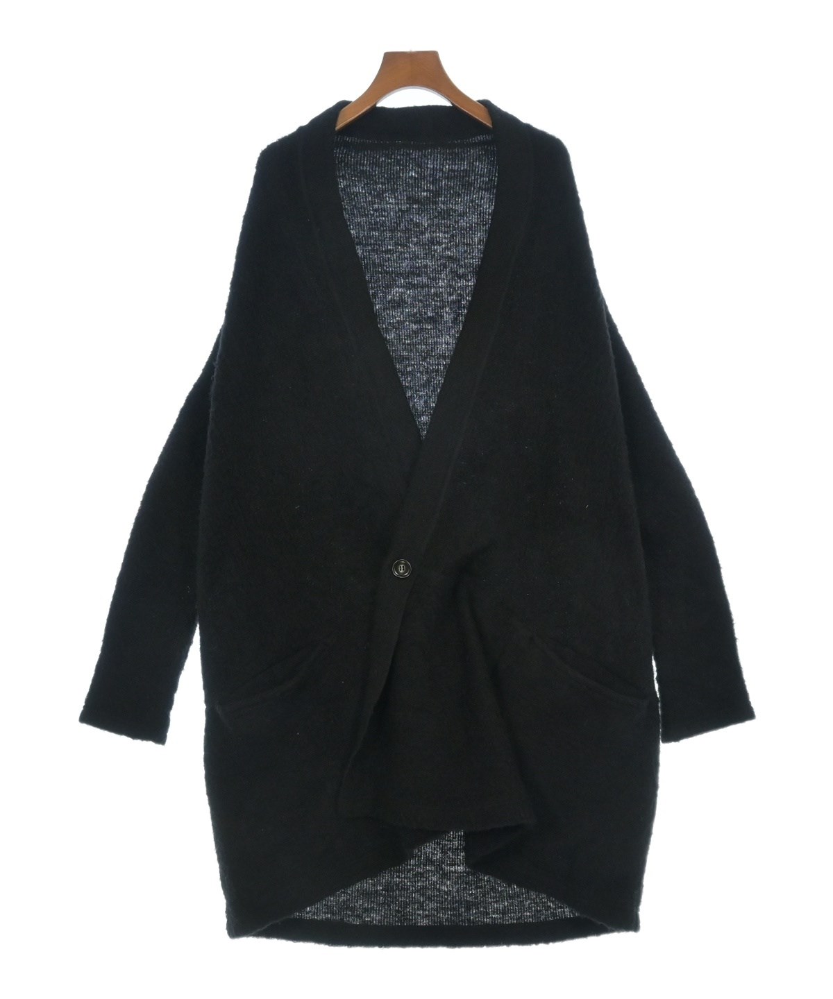 Y's（ワイズ）カーディガン 黒 サイズ:2(S位) レディース