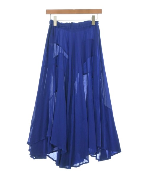 Y's（ワイズ）ロング・マキシ丈スカート 青 サイズ:1(XS位) レディース/2200619591342