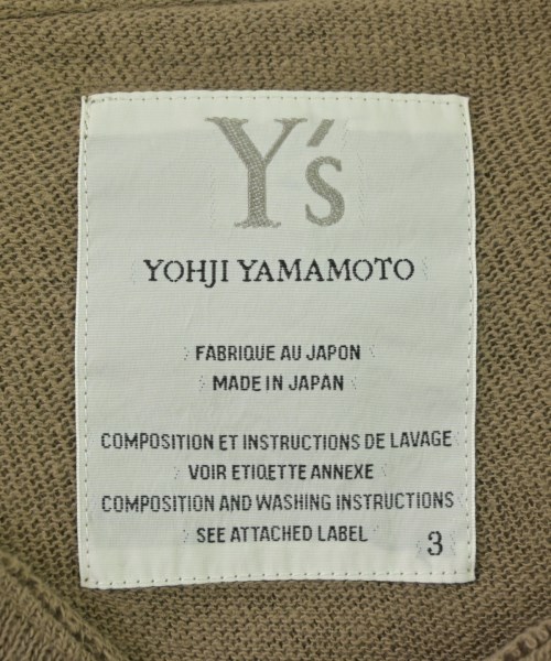 Y's（ワイズ）ニット・セーター 茶 サイズ:3(M位) レディース/2200635129055