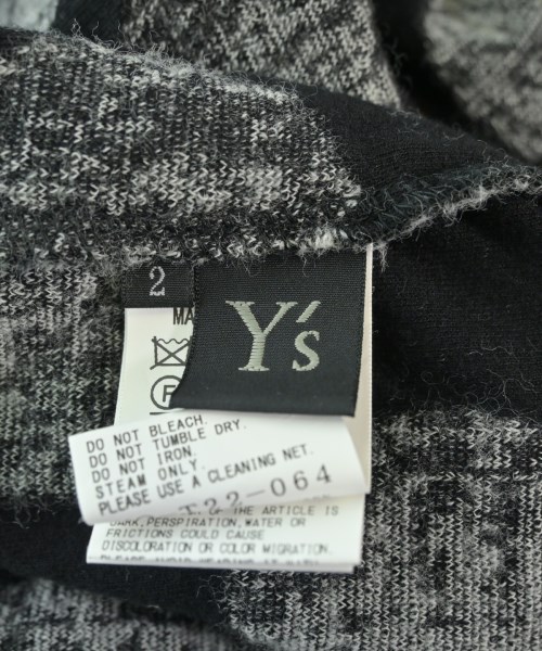 Y's（ワイズ）Tシャツ・カットソー 黒 サイズ:2(S位) レディース/2200636036024