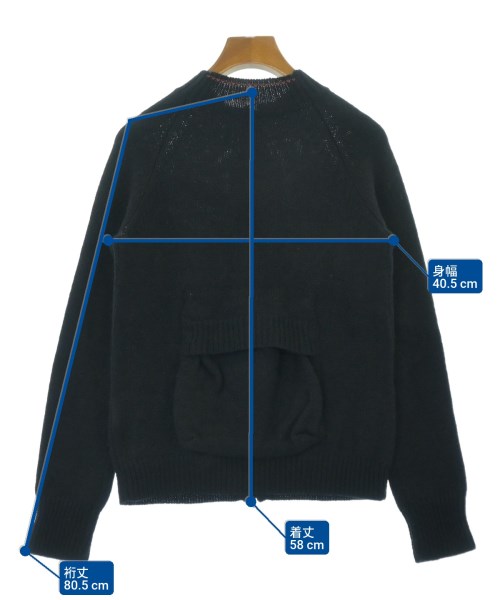 Y's（ワイズ）カーディガン 黒 サイズ:3(M位) レディース/2200619226220