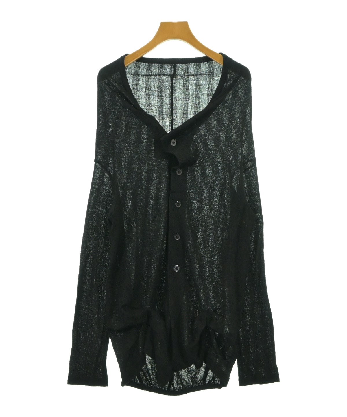 Y's（ワイズ）カーディガン 黒 サイズ:2(S位) レディース