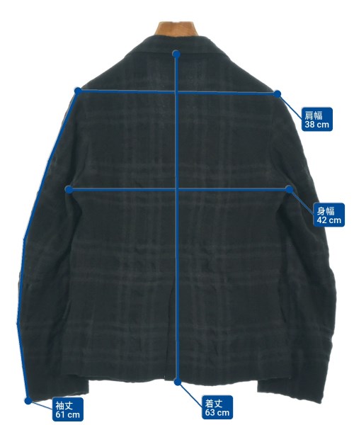 Y's（ワイズ）カジュアルジャケット 黒 サイズ:1(XS位) レディース/2200637235020