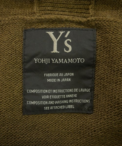 Y's（ワイズ）カーディガン カーキ サイズ:2(S位) レディース/2200637609043