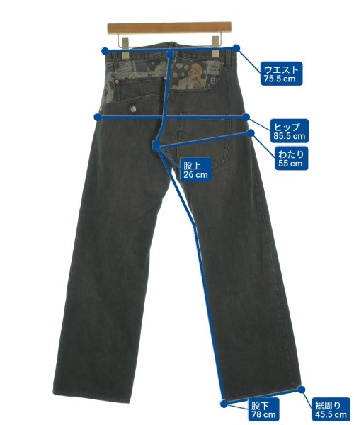 Y's（ワイズ）デニムパンツ グレー サイズ:1(XS位) レディース/2200638103038