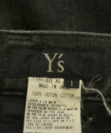Y's（ワイズ）デニムパンツ グレー サイズ:1(XS位) レディース/2200638103038