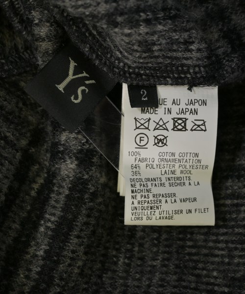 Y's（ワイズ）ジャケット グレー サイズ:2(S位) レディース/2200623423059