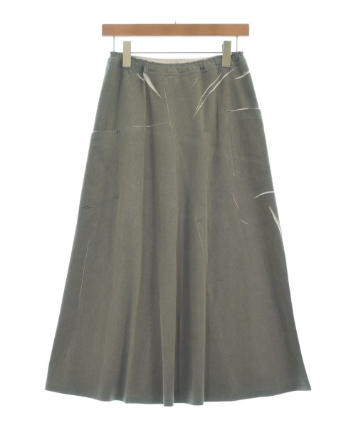 Y's（ワイズ）ロング・マキシ丈スカート グレー サイズ:2(S位) レディース/2200628265012