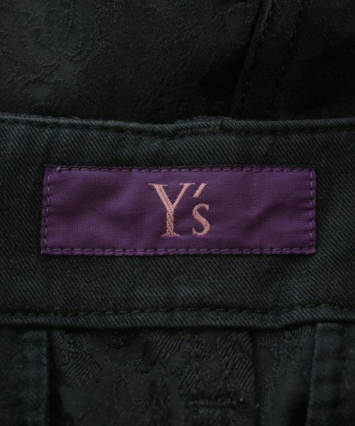 Y's（ワイズ）カーゴパンツ 黒 サイズ:1(XS位) レディース/2200638514049